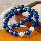Fortune Jewel Lazurite Beads Serenity Balance Bracelet