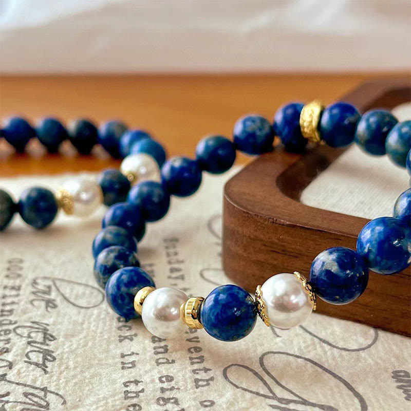 Fortune Jewel Lazurite Beads Serenity Balance Bracelet