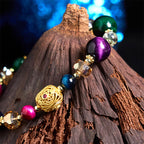 Fortune Jewel Natural Colored Tiger Eye Stone Weight Balance Bracelet