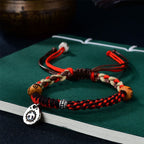 Fortune Jewel Tibetan Hand-woven Garuda String Luck Bracelet