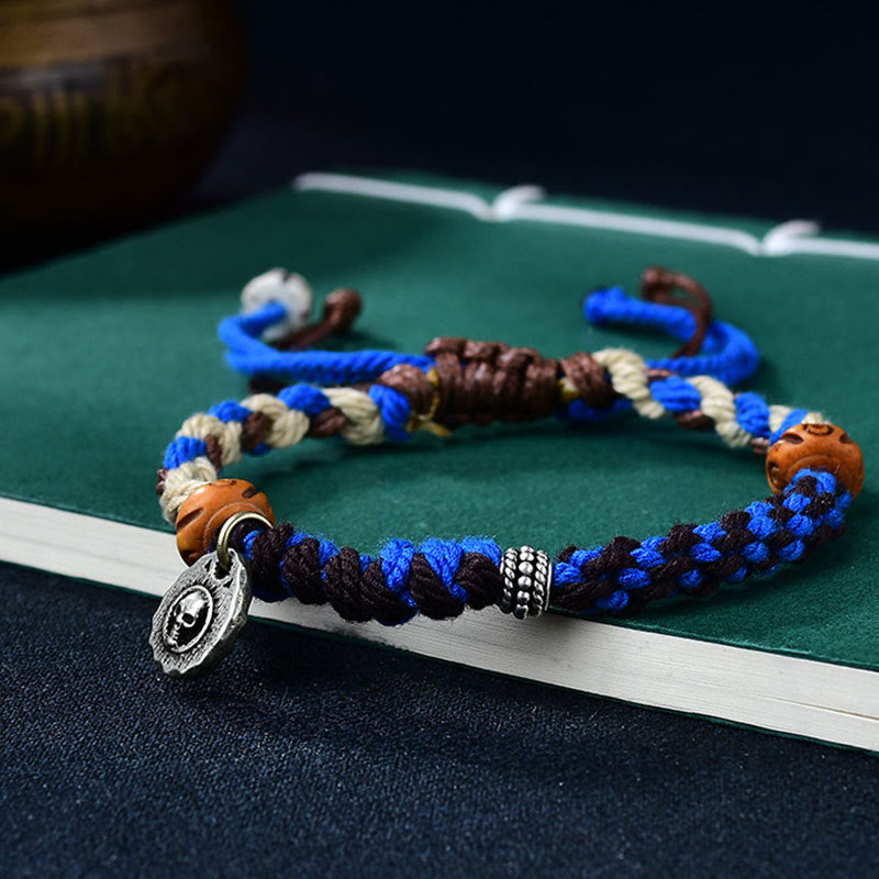 Fortune Jewel Tibetan Hand-woven Garuda String Luck Bracelet