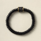 Fortune Jewel Tibetan Coconut Shell Auspicious Clouds Positive Bracelet