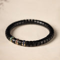Fortune Jewel Ebony Wood Small Leaf Red Sandalwood Zircon Peace Bracelet