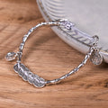 Fortune Jewel Five Emperor Coins Mountain Ghosts Spend Money Bracelet
