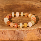 Fortune Jewel Golden Silk Jade Pumpkin Beads Wealth Luck Bracelet