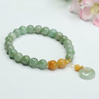 Fortune Jewel Jade Beads Peace Buckle Prosperity Abundance Bracelet