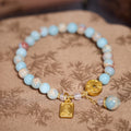 Fortune Jewel Shoushan Stone Copper Coin Money From All Directions Wealth Bracelet