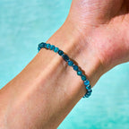 Fortune Jewel Apatite Hematite Communication Bracelet