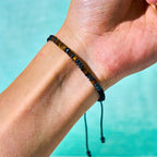 Fortune Jewel 3Pcs Tiger Eye Lava Rock Protection Bracelet Set
