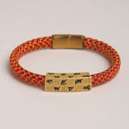 Fortune Jewel Tibetan Om Mani Padme Hum Various Colors Rope Gold Thread Diamond Knot Luck Buckle Bracelet