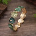 Fortune Jewel The Tree Of Life Creation Enamel Alloy Bracelet