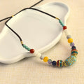 Fortune Jewel Tibetan Handmade Turquoise Beads Balance Necklace Pendant