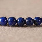 Fortune Jewel Small Lazurite Agate Ultra-thin Beads Positive Bracelet
