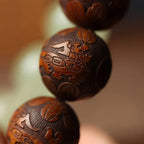 Fortune Jewel "Wishing You Wealth and Protection" Sappan Wood Bracelet Includes Gift Message Card Fortune Jewel