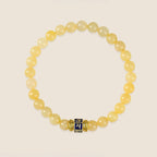 Fortune Jewel Topaz Beads Om Mani Padme Hum Fortune Bracelet