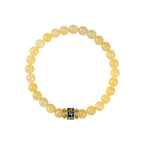 Fortune Jewel Topaz Beads Om Mani Padme Hum Fortune Bracelet