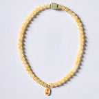 Fortune Jewel Topaz Beads Jade Cube Double Circle Wealth Bracelet