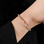 Fortune Jewel Ultra-Thin Moonstone Koi Fish Healing Bracelet