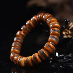 Fortune Jewel Vintage Tibetan Bone Beads Skull Balance Bracelet