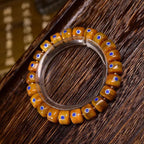 Fortune Jewel Vintage Tibetan Bone Beads Braided Rope Positive Balance Bracelet