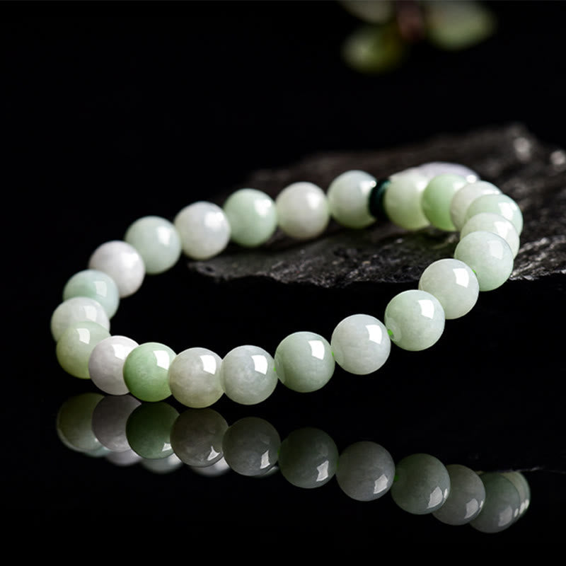Fortune Jewel Natural Jade Money Bag Charm Luck Bracelet