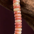 Fortune Jewel Natural Tibetan Camel Bone Purple Blood Beads Keep Away Evil Spirits Bracelet