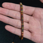 Fortune Jewel Rhodonite Healing Relationships Spacer Bead Bracelet