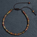 Fortune Jewel Rhodonite Healing Relationships Spacer Bead Bracelet