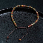 Fortune Jewel Rhodonite Healing Relationships Spacer Bead Bracelet