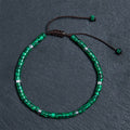 Fortune Jewel Malachite Anti-Anxiety Spacer Bead Bracelet