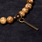 Fortune Jewel Distressed Design Copper Luck Bracelet