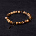 Fortune Jewel Distressed Design Copper Luck Bracelet