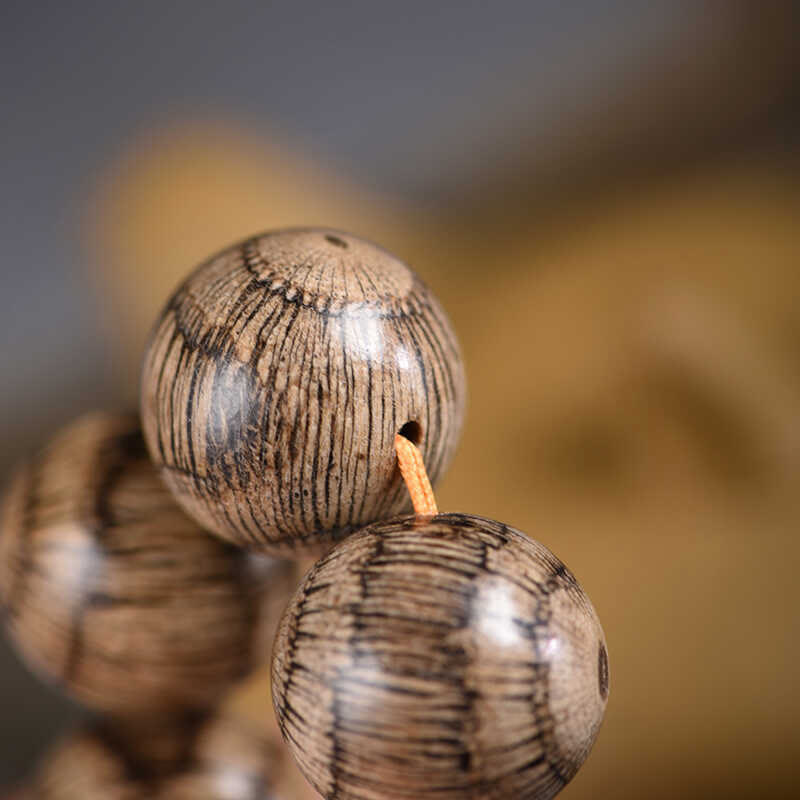 Fortune Jewel Gnetum Wood Beads Protection Bracelet