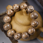 Fortune Jewel Gnetum Wood Beads Protection Bracelet