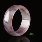 Fortune Jewel Purple Jade Happiness Protection Bracelet Bangle