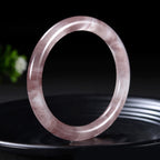 Fortune Jewel Purple Jade Happiness Protection Bracelet Bangle