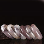 Fortune Jewel Purple Jade Happiness Protection Bracelet Bangle