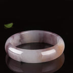 Fortune Jewel Purple Jade Happiness Protection Bracelet Bangle