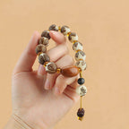 Fortune Jewel Tibetan Mala White Bodhi Seed Peace Bracelet