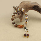 Fortune Jewel Tibetan Mala White Bodhi Seed Peace Bracelet