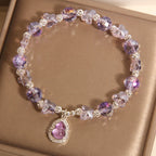 Fortune Jewel Butterfly Gourd Amethyst Citrine Labradorite Balance Bracelet