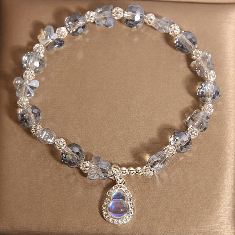 Fortune Jewel Butterfly Gourd Amethyst Citrine Labradorite Balance Bracelet