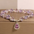 Fortune Jewel Butterfly Gourd Amethyst Citrine Labradorite Balance Bracelet