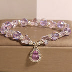 Fortune Jewel Butterfly Gourd Amethyst Citrine Labradorite Balance Bracelet