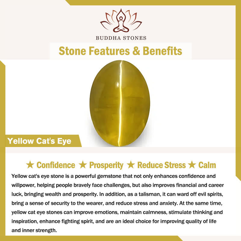 Fortune Jewel Yellow Cat's Eye Stone Pearl Gourd Prosperity Bracelet