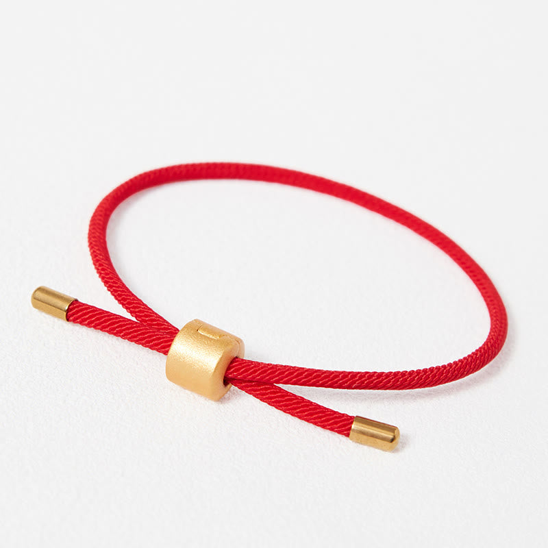 Fortune Jewel Lucky Red String Bracelet