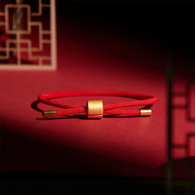 Fortune Jewel Lucky Red String Bracelet