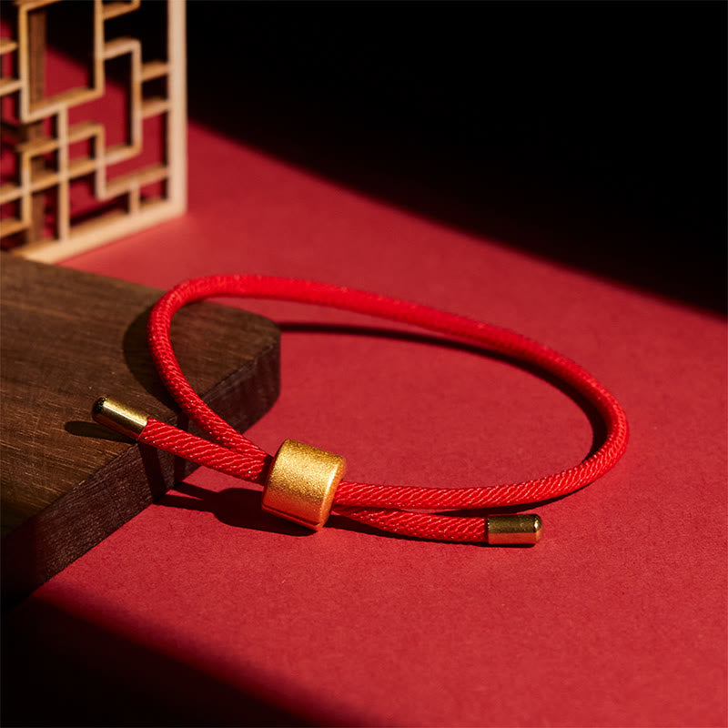 Fortune Jewel Lucky Red String Bracelet