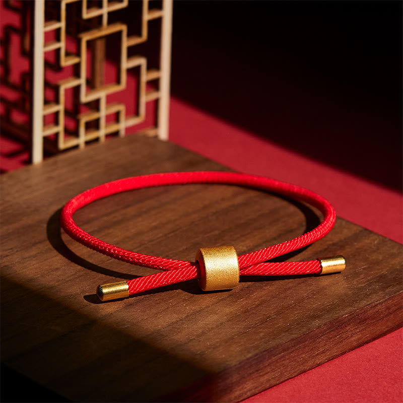 Fortune Jewel Lucky Red String Bracelet