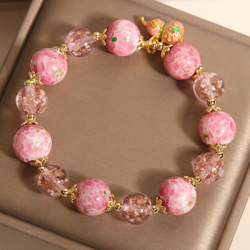 Fortune Jewel Gourd Liuli Bracelet